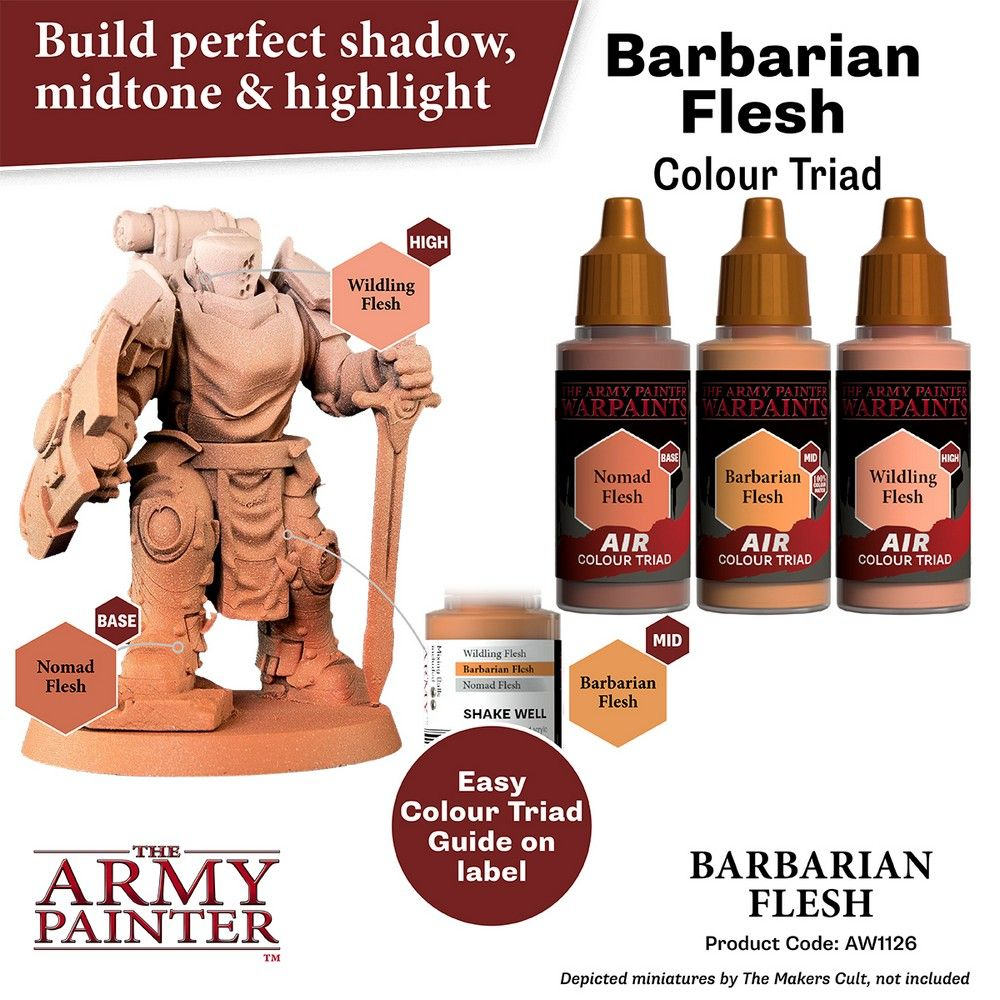 มีของพร้อมส่ง-army-painter-air-barbarian-flesh-18ml-ap-aw1126-สีอะคริลิค-สูตรพ่น-ใช้กับ-airbrush-water-based-acrylic