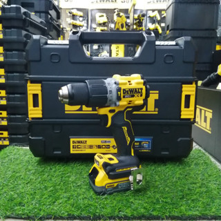 DEWALT ชุดสว่านกระแทกไร้สาย รุ่น DCD805E1T  (พร้อมแบตเตอรี่และแท่นชาร์จ )