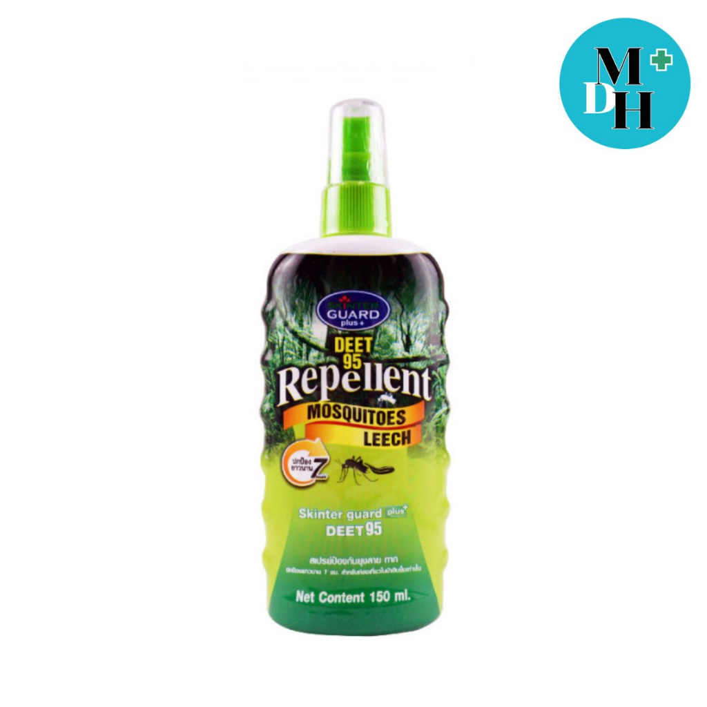 SKINTER GUARD plus+ Deet 95 Mosquitoes Repellent สกินเตอร์การ์ด สเปรย์ ...