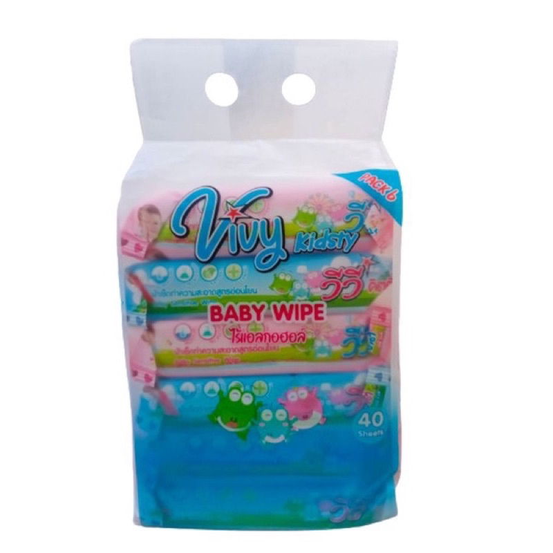 พร้อมส่ง-ทิชชู่เปียก-vivy-baby-wipe-ขนาดแพค-3ห่อ-และ6ห่อ