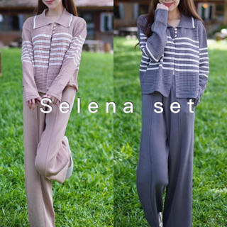 ทรงนี้สาวๆสายเอเชียนแบบเรา เอาอยู่ที่สุด !!  🐰 Selena set  (490.-)  ชุดเซตนำเข้าเนื้อผ้าพรีเมียม ลุคเกาหลีเกาใจ