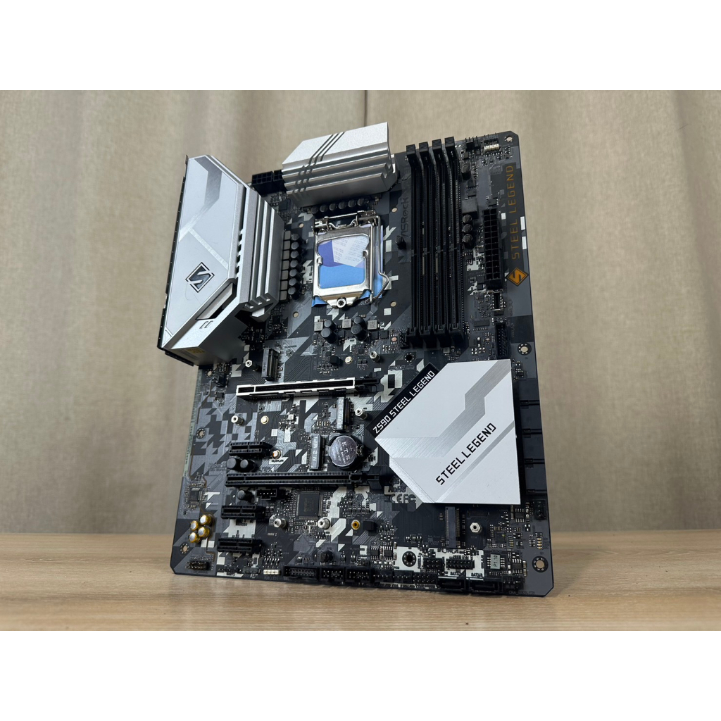 เมนบอร์ด(mainboard) Asrock Z590 steel legend (socket 1200) | Shopee ...