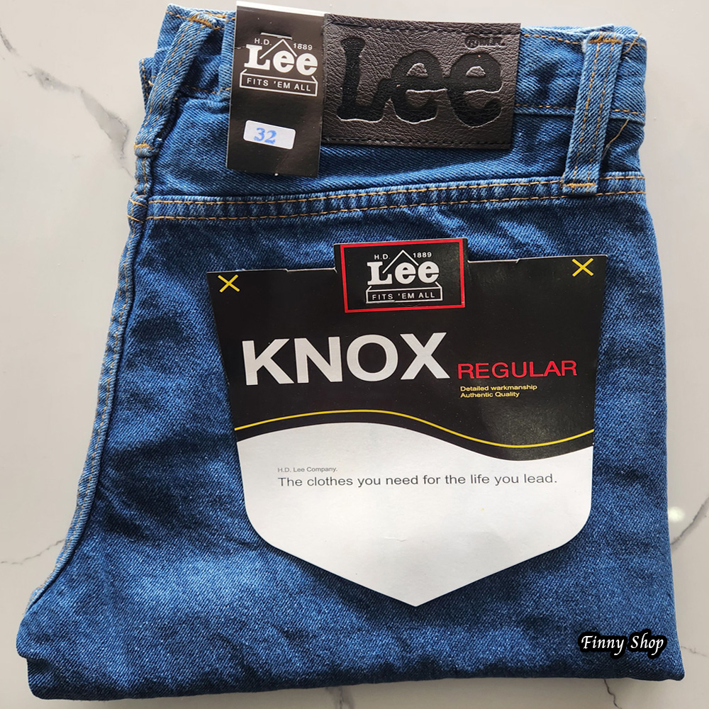 ใหม่-กางเกงยีนส์-lee-jeans-กางเกงยีนส์ขากระบอก-กางเกงยีนส์ชาย-เอว28-42