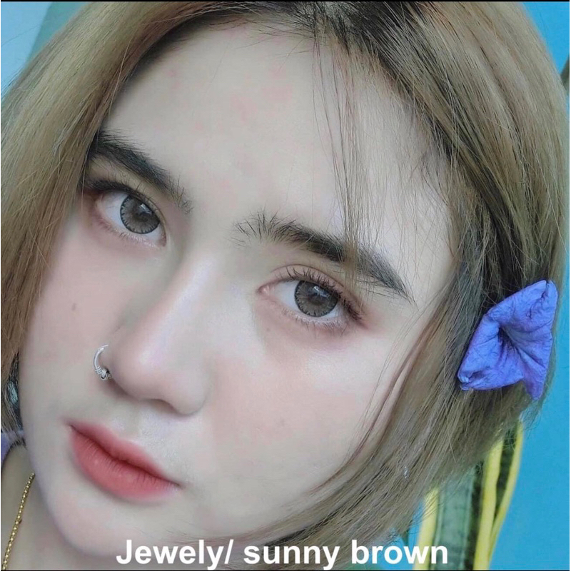 เลนส์-mini-jewely-fah-สีน้ำตาลและสีเทาขนาด-14-0