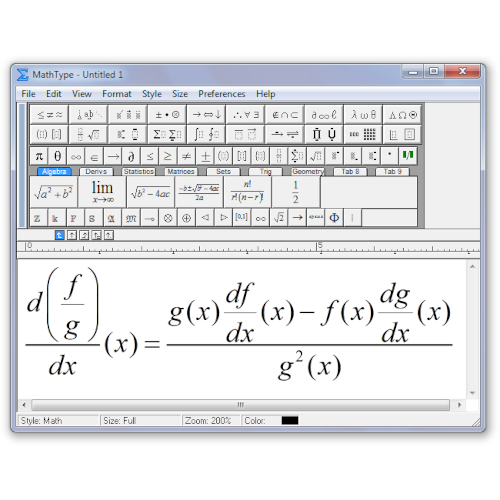 mathtype-windows-โปรแกรมสร้างสมการคณิตศาสตร์