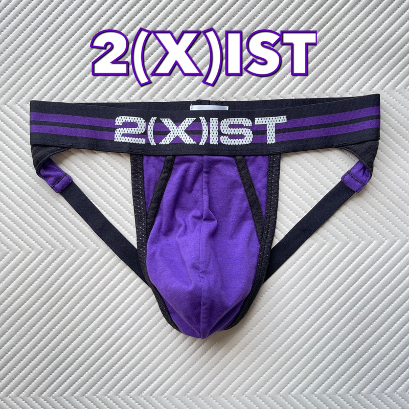 กางเกงในชาย 2xist jockstrap ม่วง size M Shopee Thailand