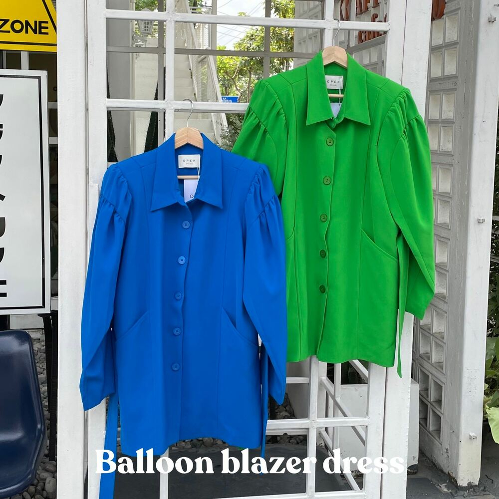 ballon-blazer-dress-เบลเซอร์เดรส