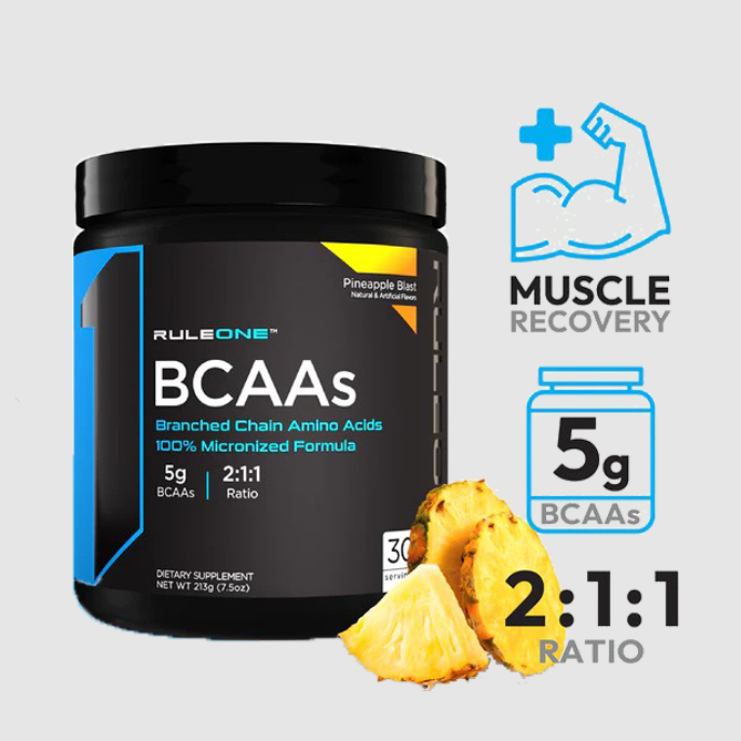 rule1-bcaas-30-servings-กรดอะมิโนป้องกันการสลายตัวของกล้ามเนื้อ