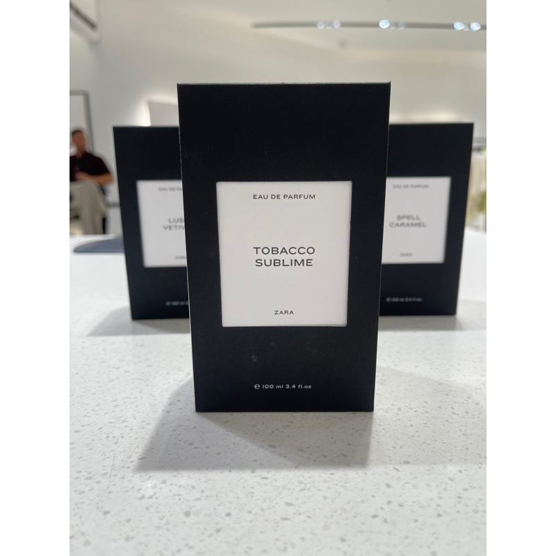 Zara Men New Collection : Tobacco Sublime, Lush Vetiver, Spell Caramel