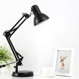 โคมไฟ โคมไฟอ่านหนังสือ โคมไฟตั้งโต๊ะ ปรับระดับได้รอบทิศทาง ขั้วหลอด E27 Table Lamps championcheap