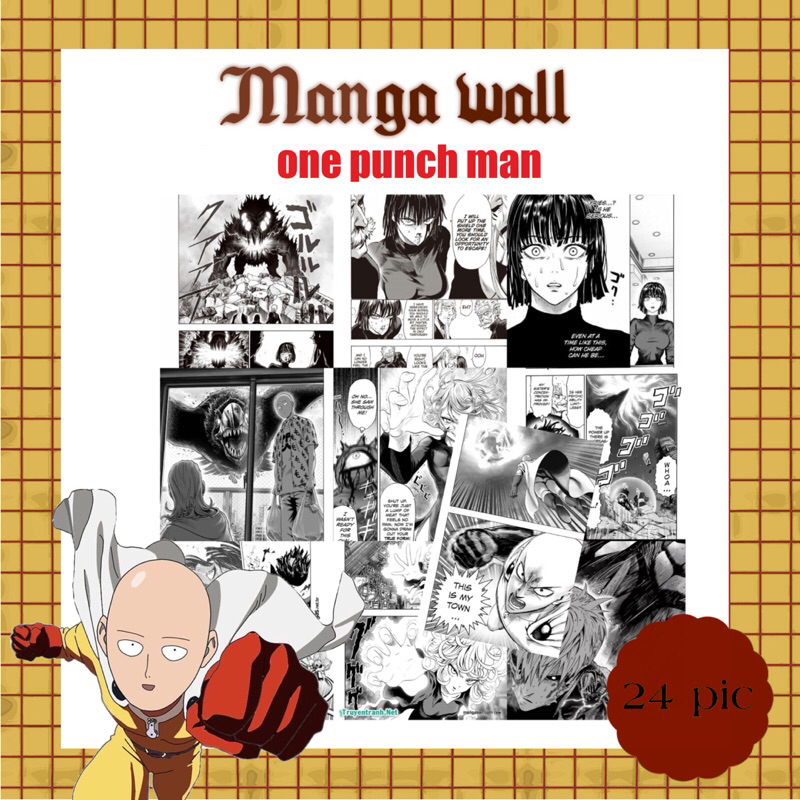manga-wallpapers-เรื่อง-one-punch-man-ภาพมังงะ-ภาพตกเเต่งห้อง