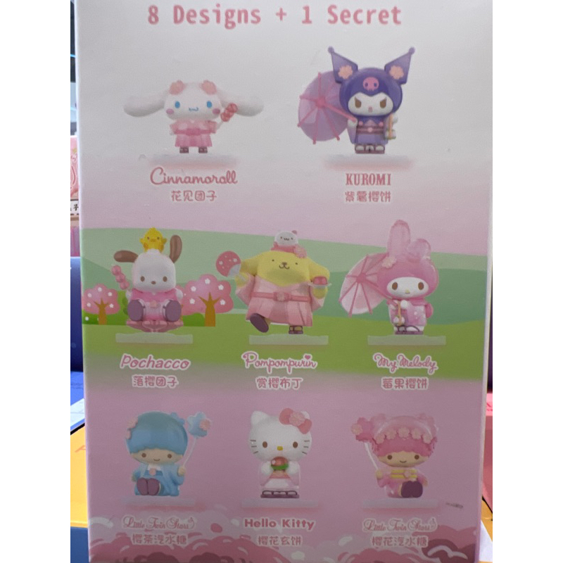 กล่องสุ่ม-sanrio-hello-kitty-pompompurin-kuromi-character