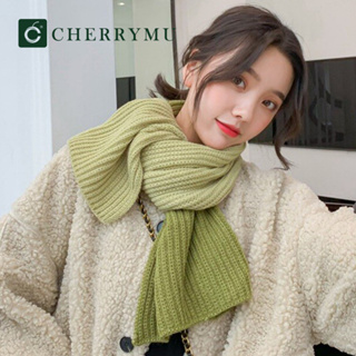 CHERRYMU รุ่น CY17 ผ้าพันคอ Tow tone knit scarf