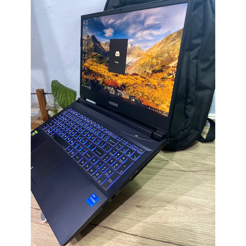 Notebook Hasee มือสอง (I5Gen11/8gb/rtx3060) จอคมชัด144Hz ทำงานตัดต่อ ...