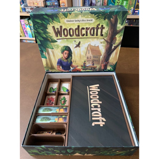 [Plastic] Woodcraft Board Game: Organizer - ชุดกล่องจัดเก็บอุปกรณ์สำหรับเกมวู๊ดคราฟท์ (sleeved Cards)