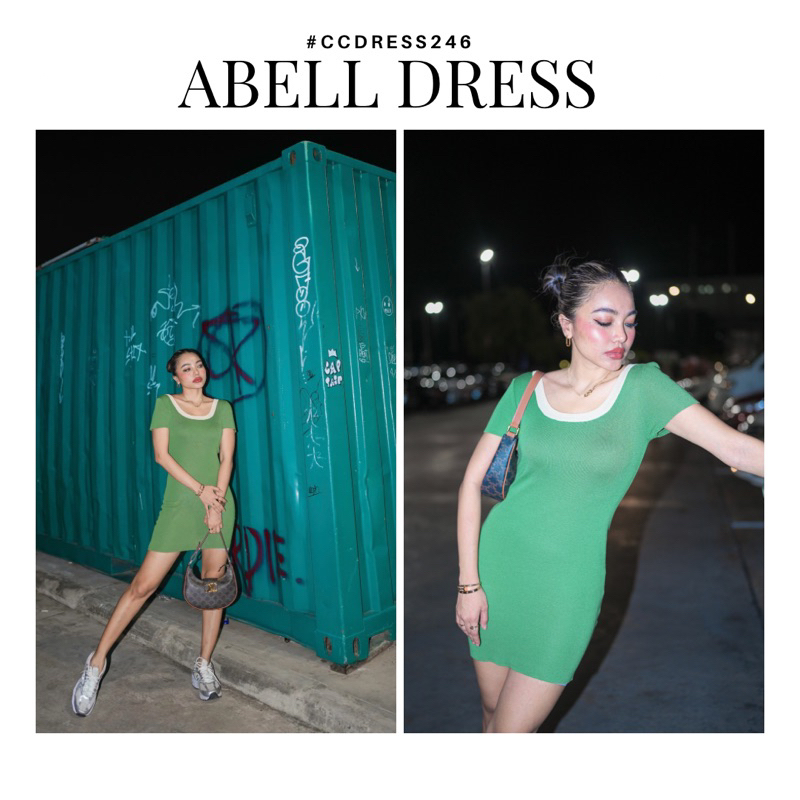 abell-dress-พร้อมส่ง-ลด20-ลดเหลือ-392-บาท-จาก-490-บาท