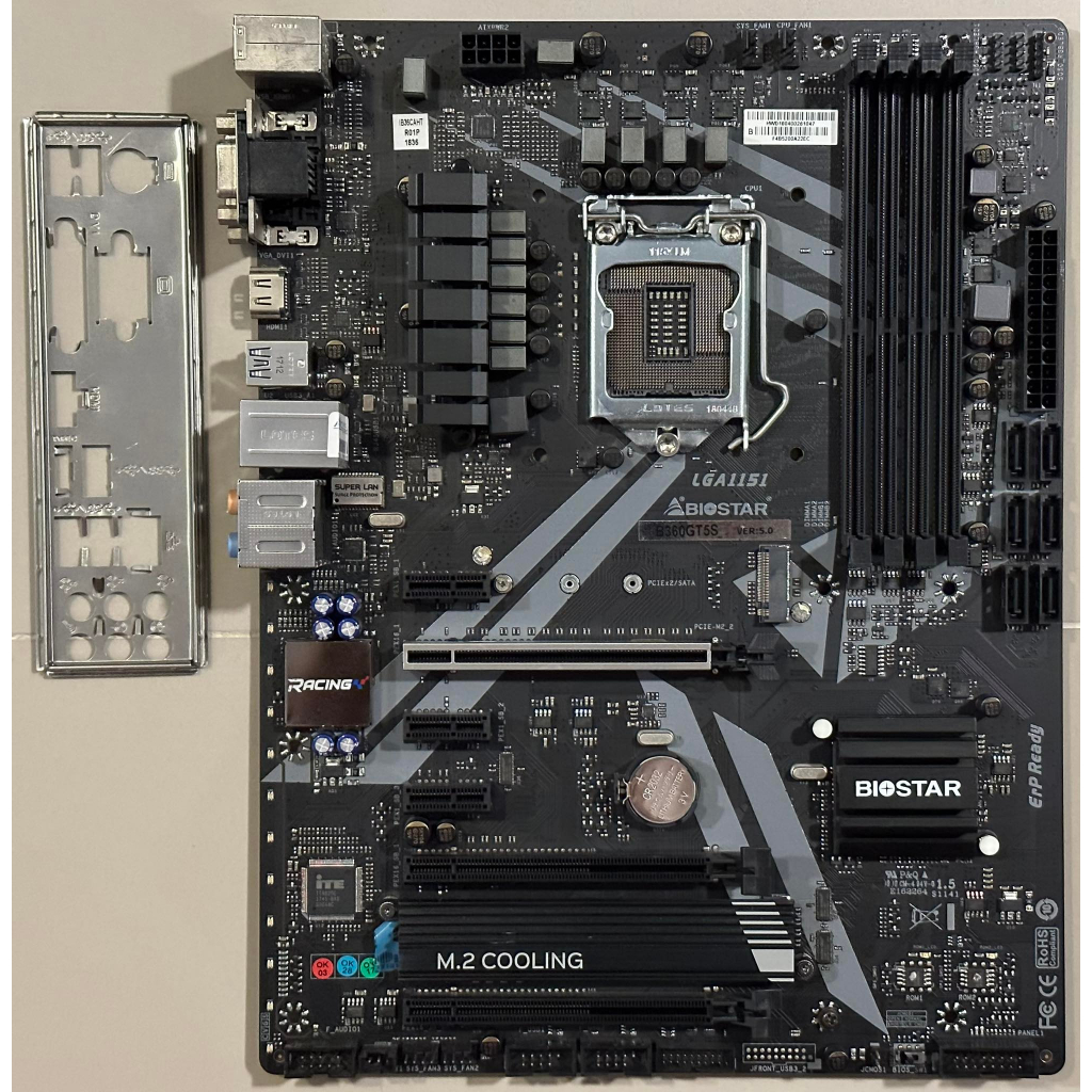 mainboard-เมนบอร์ด-biostar-mainboard-racing-b360gt5s-lga1151-gen8-9-6gpu-ใช้งานปกติ