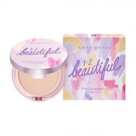 [โล๊ะสต๊อก]Cute Press 1-2 Beautiful Airy Matte Foundation, Foundation Powder นวัตกรรมแป้งงานผิว ไซส์มินิ จากคิวท์เพรส