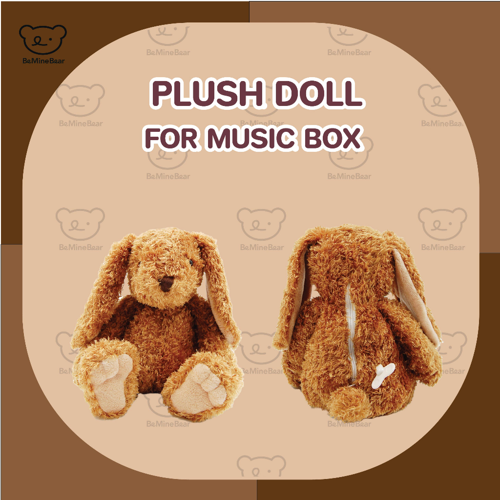 plush-doll-for-music-box-ตุ๊กตากล่องดนตรีกระต่าย
