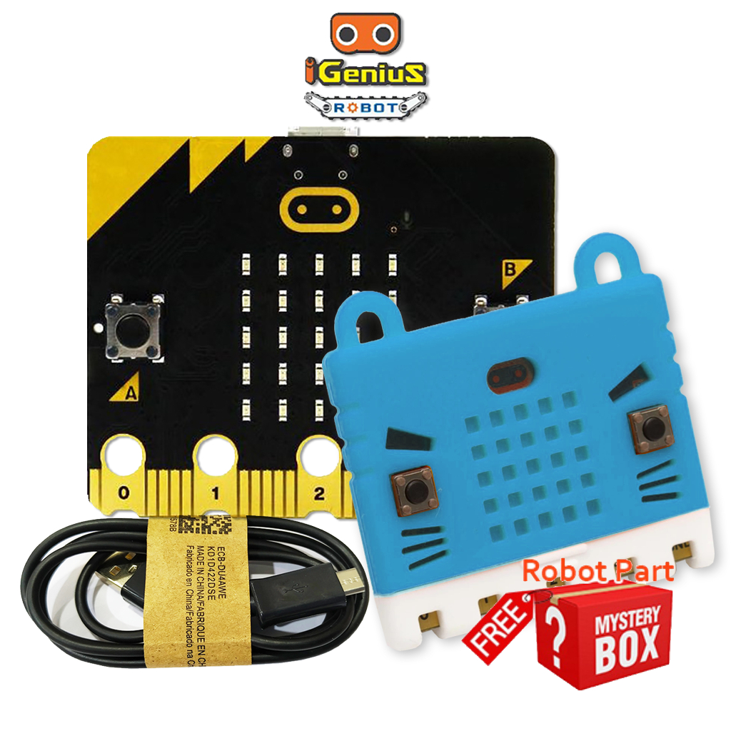 (มีของแถม) บอร์ด ไมโครบิต Starter Kit microbit v2.2 พร้อมเคสซิลิโคนและ ...