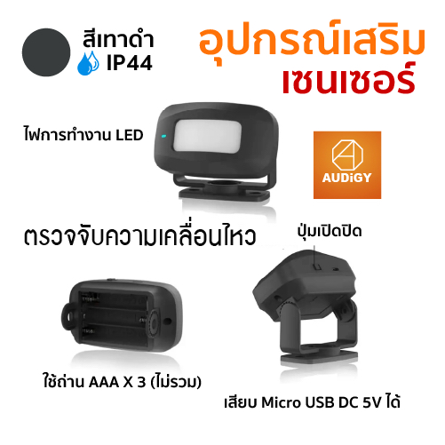 อุปกรณ์เสริมเซนเซอร์ตรวจจับความเคลื่อนไหว-บ้าน-ร้านอาหาร-สำหรับเด็กเล็ก-motion-sensor