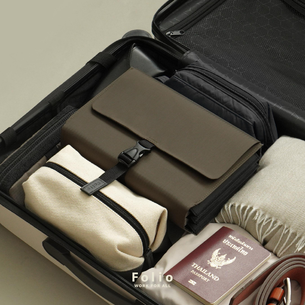 folio-jour-travel-book-case-กระเป๋าสำหรับใส่หนังสือ-ใส่ได้สูงสุด-3-เล่ม