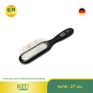 BENN - แปรงเข็มหมุดสำหรับสัตว์เลี้ยง ทรงสี่เหลี่ยมผืนผ้า Rectangle Pin Brush