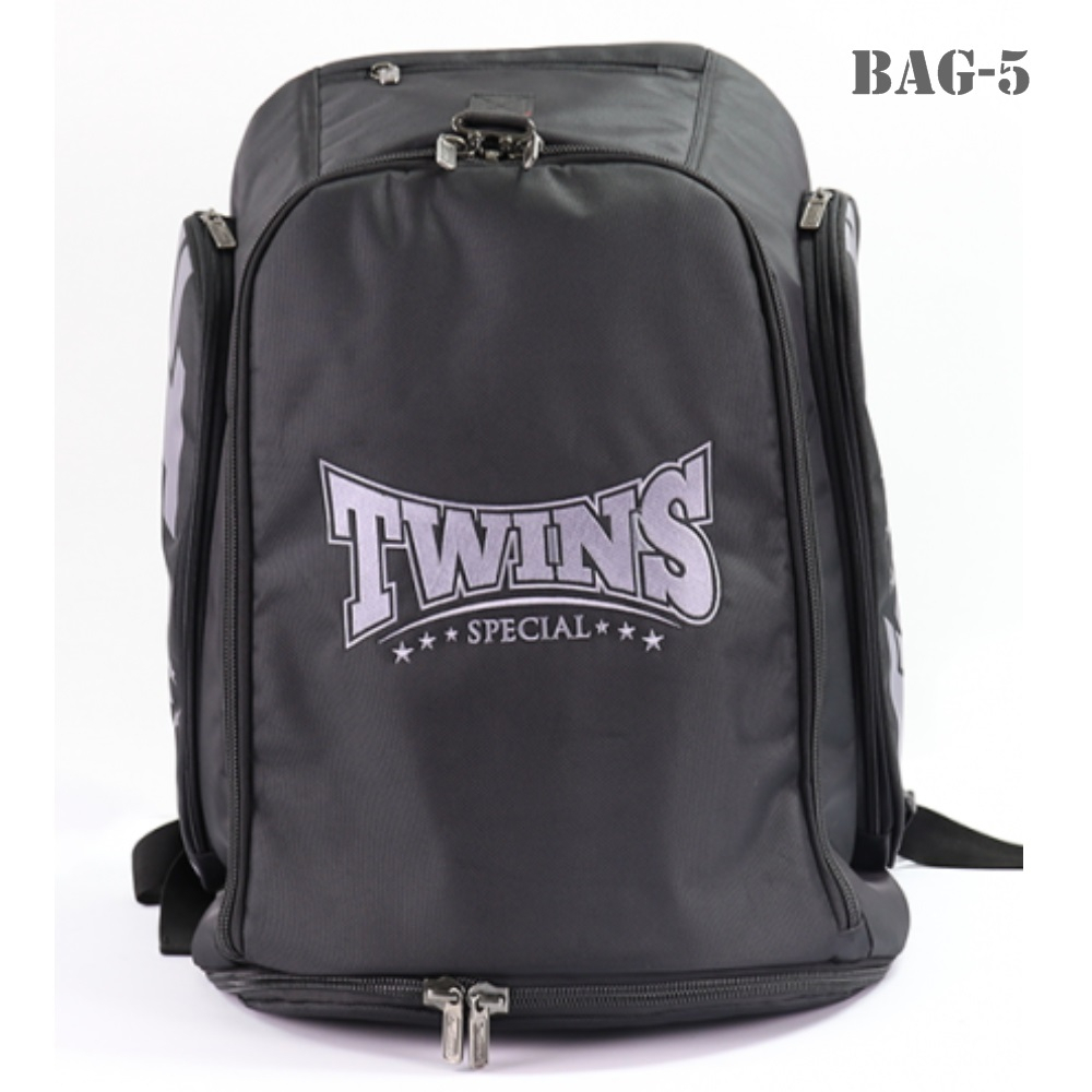 Twins Special Backpack Bag5 Black Boxing Equipment MMA K1 Kickboxing