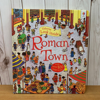 Usborne Look inside Roman Town (Boardbook มือสอง)