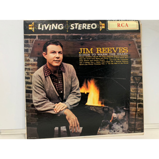 1LP Vinyl Records แผ่นเสียงไวนิล JIM REEVES-SONGS TO WARM THE HEART (J1L35)