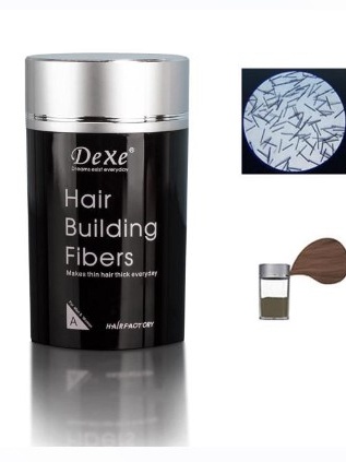 Dexe Hair buiiding fibers ผงไฟเบอร์เพิ่มวอลุ่มของผม