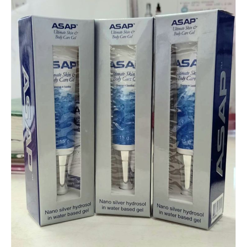 ภาพหน้าปกสินค้าASAP Nano Silver Hydrogel (15g) 1 หลอด ล็อตใหม่ จากร้าน proxywar บน Shopee