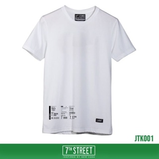 เสื้อยืด 7th Street รุ่น JTK001-สีขาว