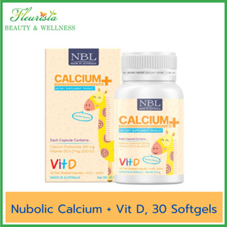 Nubolic CALCIUM+Vit D,30 Softgels (Exp.08/2025)