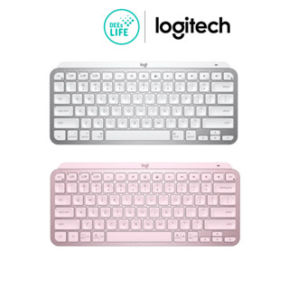 Logitech โลจิเทค MX Keys Mini Wireless Keyboard คีย์บอร์ดไร้สาย คีย์บอร์ดบูลทูธ (แป้นสกรีนอังกฤษ)