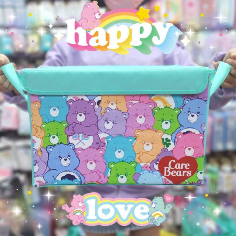 กล่องใส่ของเอนกประสงค์-care-bears-มาใหม่-สำหรับจัดระเบียบบนในห้อง-โต๊ะทำงาน-เป็นหนัง-pu-พร้อมส่ง