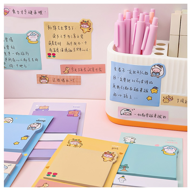 โพสต์อิทน่ารัก-ร้านไทย-ลายการ์ตูนน่ารัก-โพสอิทลายน่ารัก-โพสอิทน่ารัก-โพสอิทการ์ตูน-สติกเกอร์โน้ต-ฉลากกระดาษโน้ต