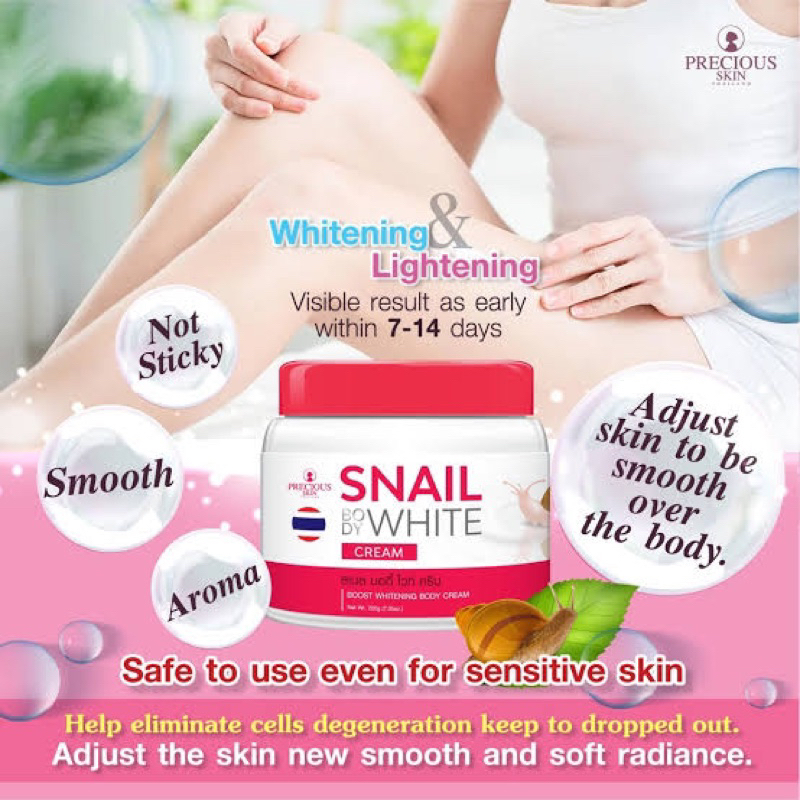 precious-skin-snail-body-white-cream-200g