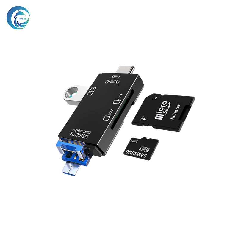 MGBB Type-c USB micro 6in1 เครื่องอ่านการ์ดกล้องการ์ดหน่วยความจำ ...