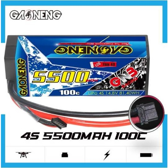 gnb-4s-5500mah-100c-14-8v-xt60-lipo-battery-แบตเตอรี่-gaoneng-สำหรับรถวิทยุบังคับ