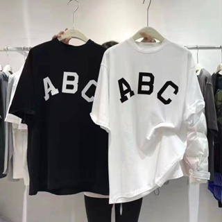 เสื้อยืด ตัวอักษร ABC
