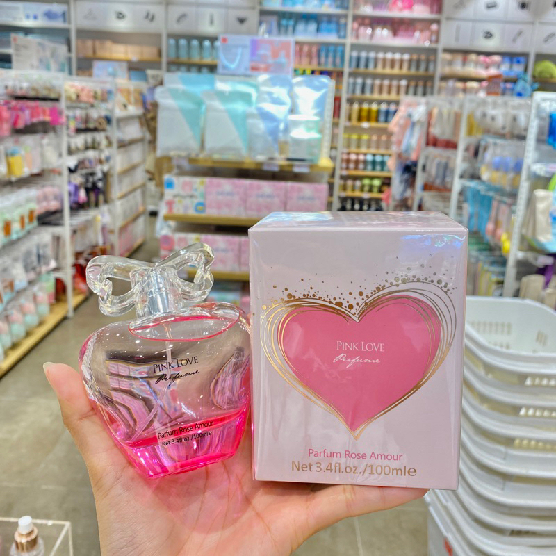 miniso-น้ำหอม-pink-love-perfume-ขวดไฮโซมากกกก-แท้จากช็อป