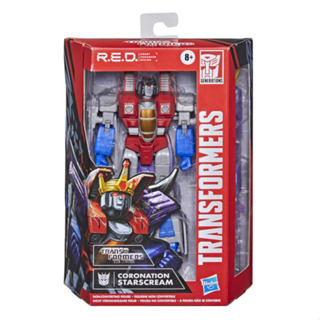 ของเล่น Hasbro Transformers R.E.D. [Robot Enhanced Design] G1 Coronation Starscream