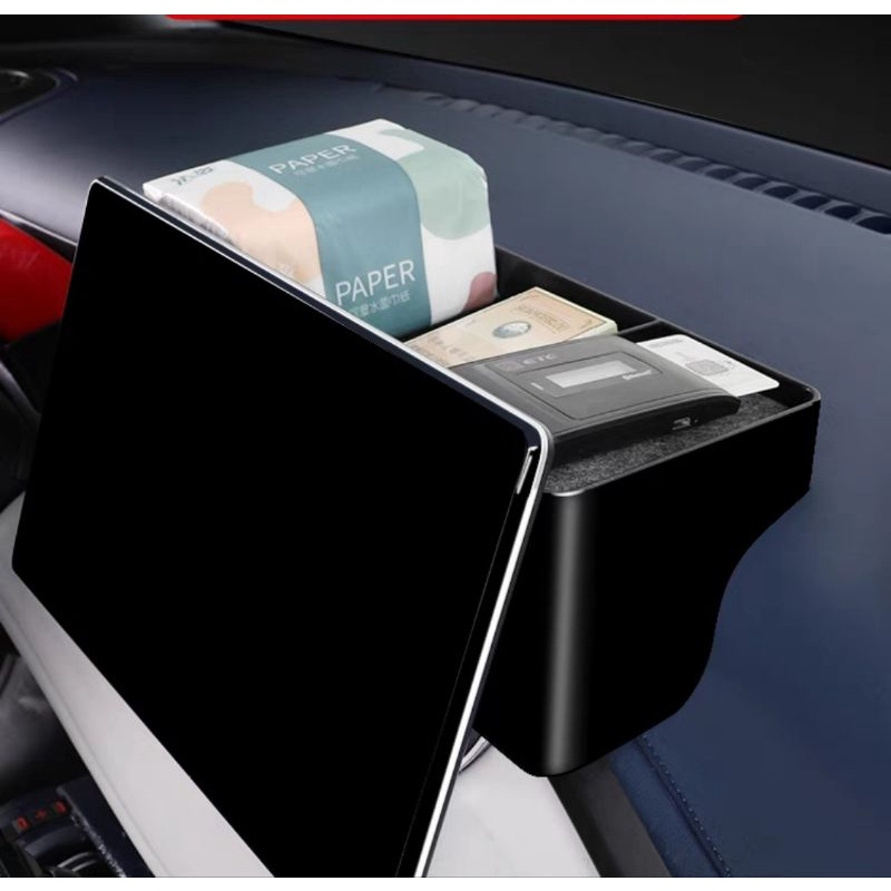 กล่องเก็บของหลังจอกลาง-สำหรับ-byd-atto-3-yuan-plus-กล่องเก็บของในรถยนต์-กล่องเก็บของที่พักแขนคอนโซลกลาง-อุปกรณภายในรถยนต์