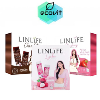 LinLife โปรตีนเจลลี่ 1 ซองมีโปรตีน 13 กรัม [10 ซอง/กล่อง]