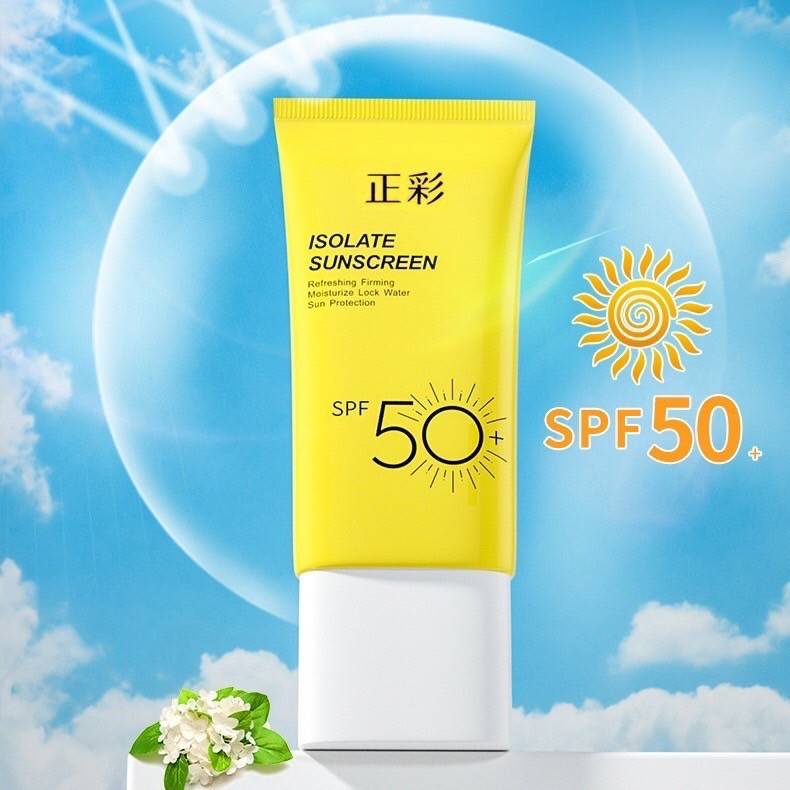 ครีมกันแดด-isolate-spf-50-ชุ่มชื่นและบางเบา-สดชื่นไม่มันเยิ้ม