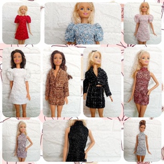 เสื้อผ้าตุ๊กตาบาร์บี้ งานหรูดูแพง สินค้าไม่รวมตุ๊กตา