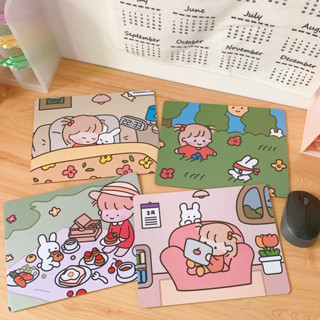 (พร้อมส่ง🌷) ที่รองเม้าส์น่ารัก! แผ่นรองเม้าส์กันน้ำ mouse pad