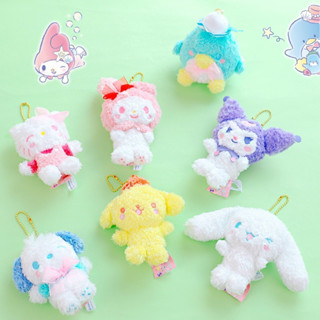 (พร้อมส่ง🌷) Ins Sanrio พวงกุญแจตุ๊กตา พวงกุญแจ ห้อยกระเป๋า พวงกุญน่ารัก!