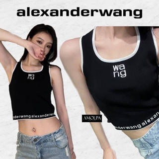 เสื้อกล้าม Alexander Wang   2021SS  งานผ้าร่อง  ผ้าอย่างดี  บอกเลยยยสวยไม่ผิดหวังงงง  ผ้าเย็นม๊ากกกมากกก งานสวยมาก